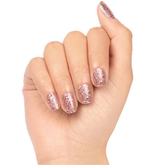 Color Street: Tokyo Lights | Rose Gold Glitter Sparkle Party Metallic Pink - Picture 13 of 16